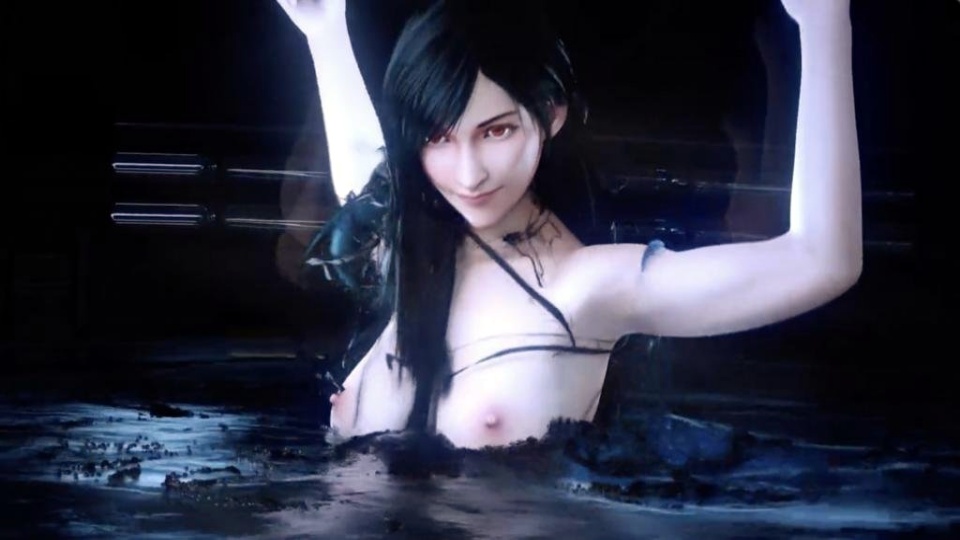 【3D】蒂法的小穴里住了3个怪物